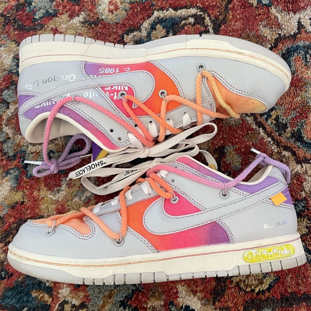 Customized Off-white Nike Dunks